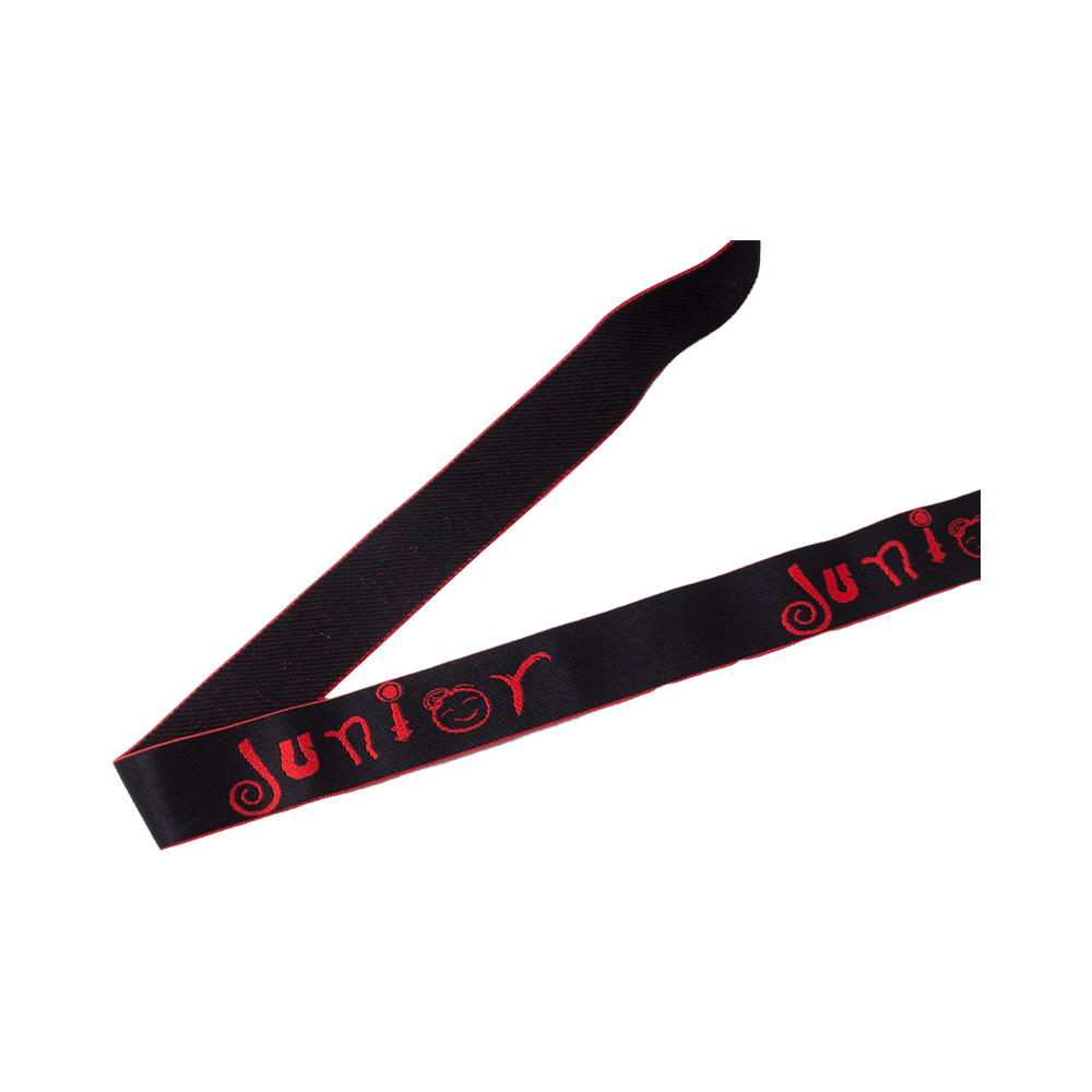 Black solid color 0.3-2 mm width elastic band for underwear dress and garment accessories