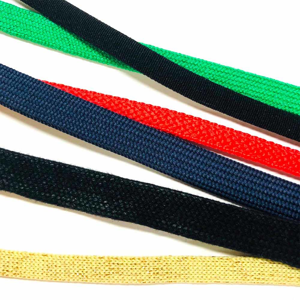 100% Polyester Flat drawcord Solid Colour Waist Cord