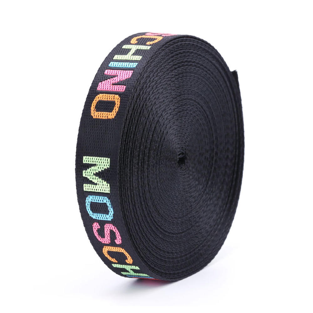 Jacquard Elastic Band  With 100% polyester, Customized logo, Continuous Dyeing