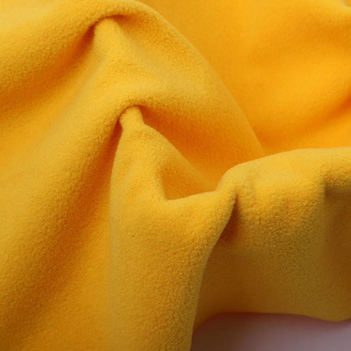 Fleece fabric With 100% Polyester,100D, 140g/m², Customized color, Continuous Dyeing