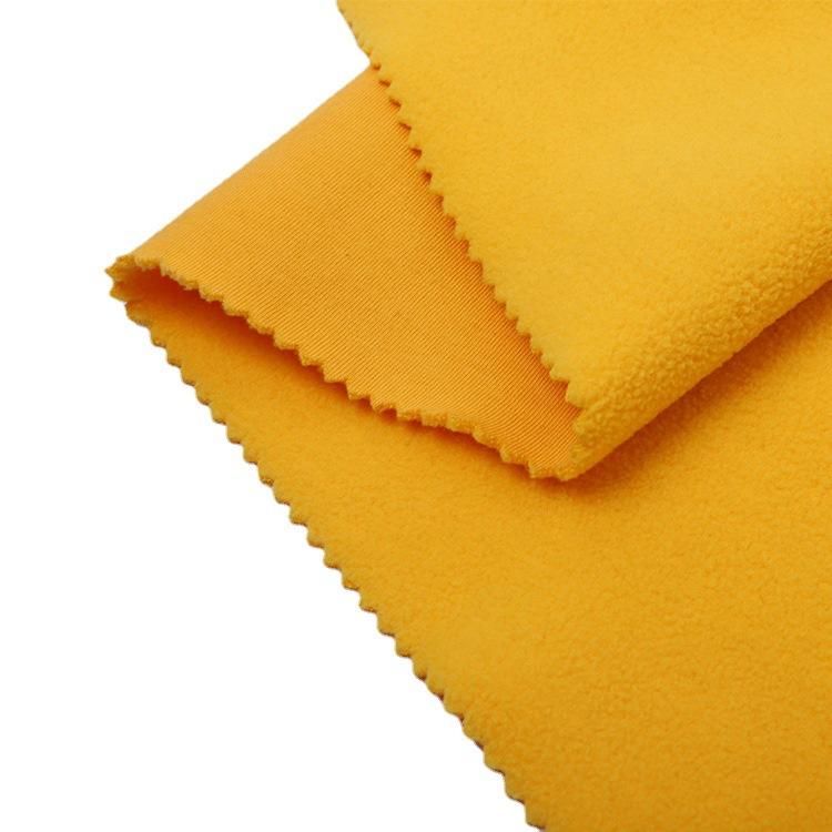 Polar fleece With 100% Polyester,100D, 140g/m², Customized color, Continuous Dyeing