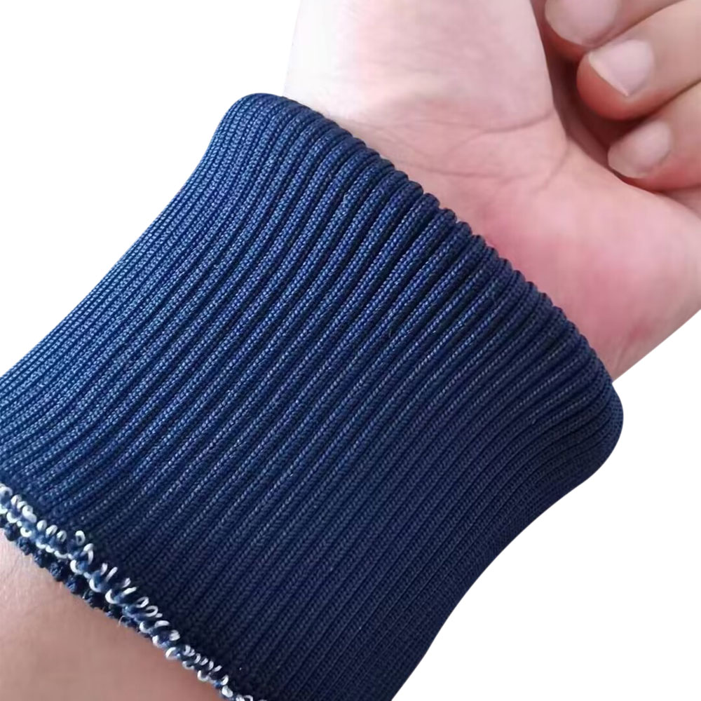 Custom color sleeve rib